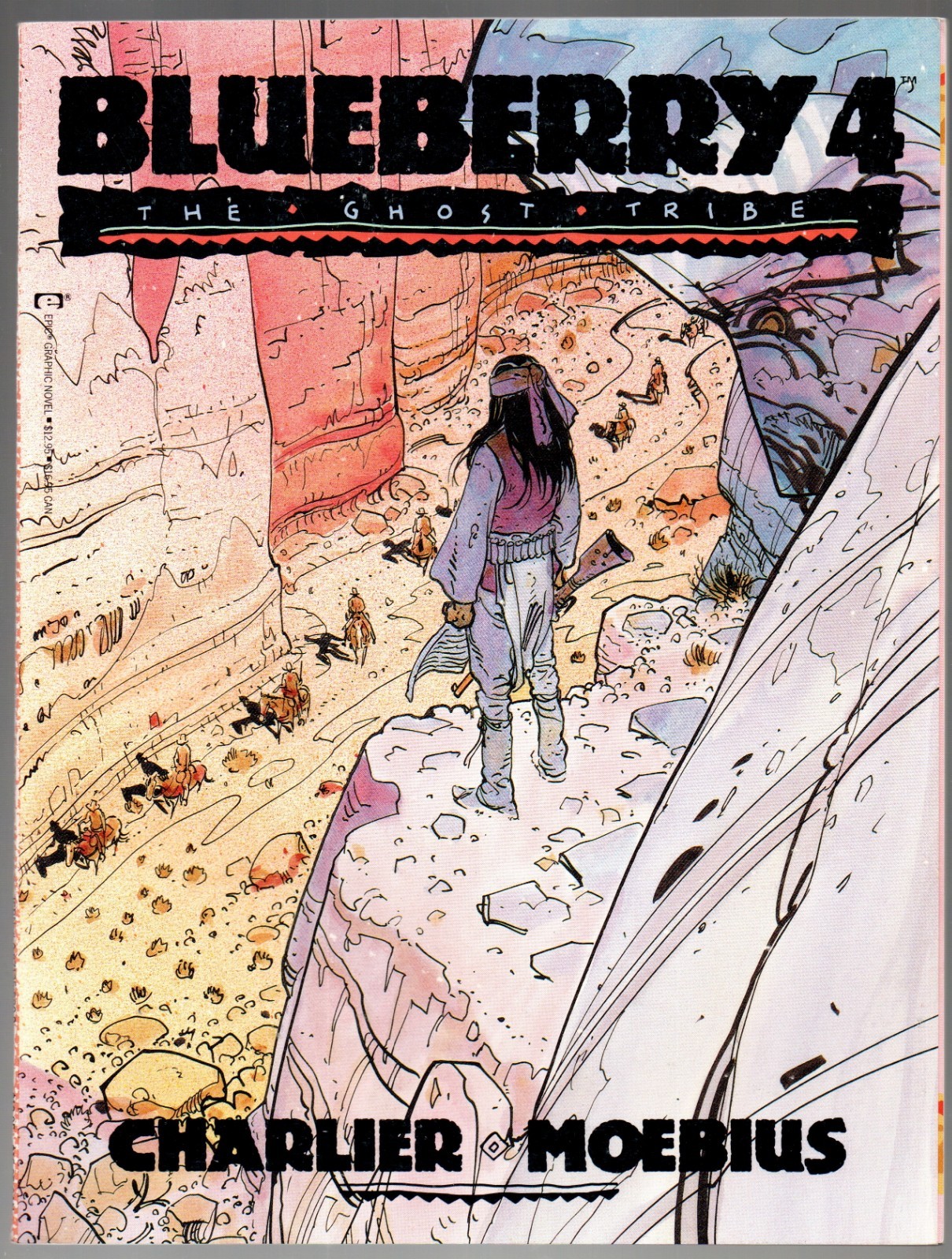 MOEBIUS Blueberry 4 The Ghost Tribe 1990 Moebius English Trade Paperback