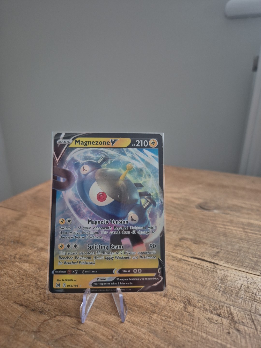 Pokémon TCG Magnezone v Lost Origin Ultra Rare Card 056/196