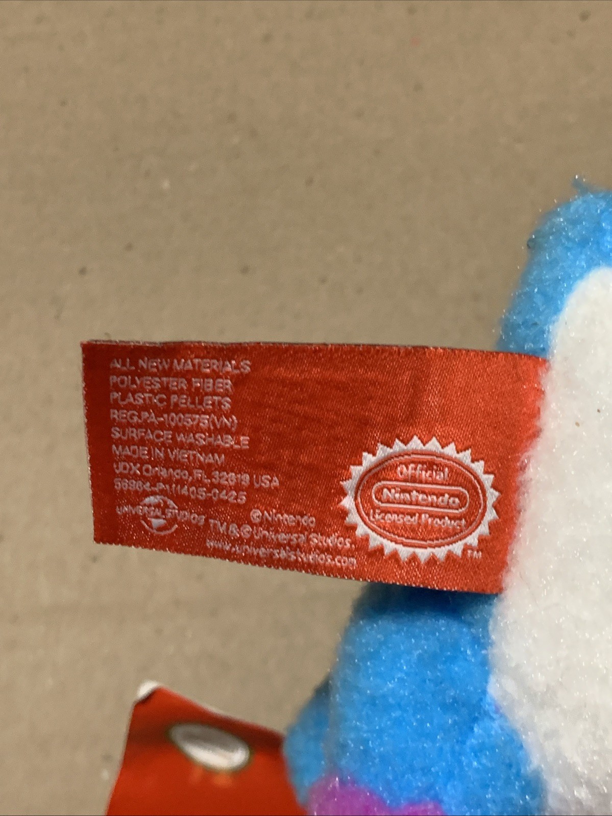 Universal Studios Super Nintendo World Blue Yoshi Mini Plush