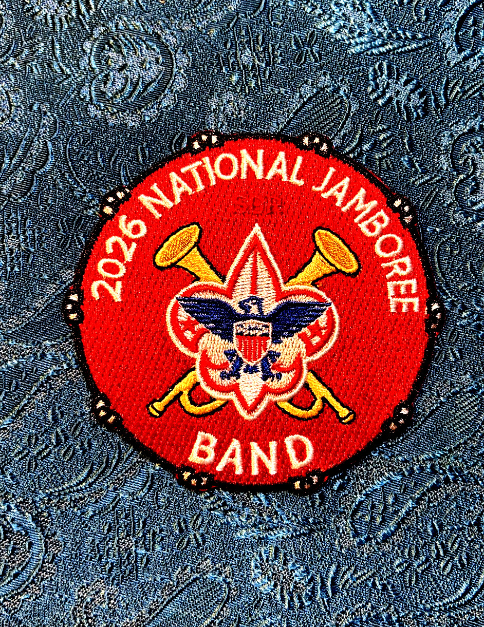 2026 National Jamboree Band emblem patch OA