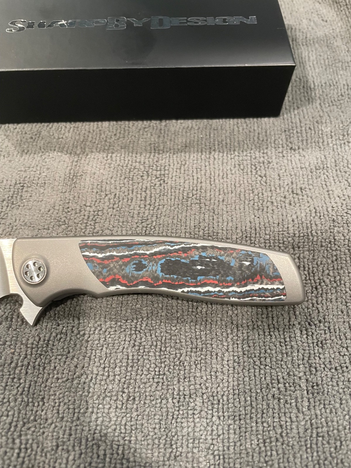 Sharp by Design Mini Evo with Fat Carbon Nebula Inlays