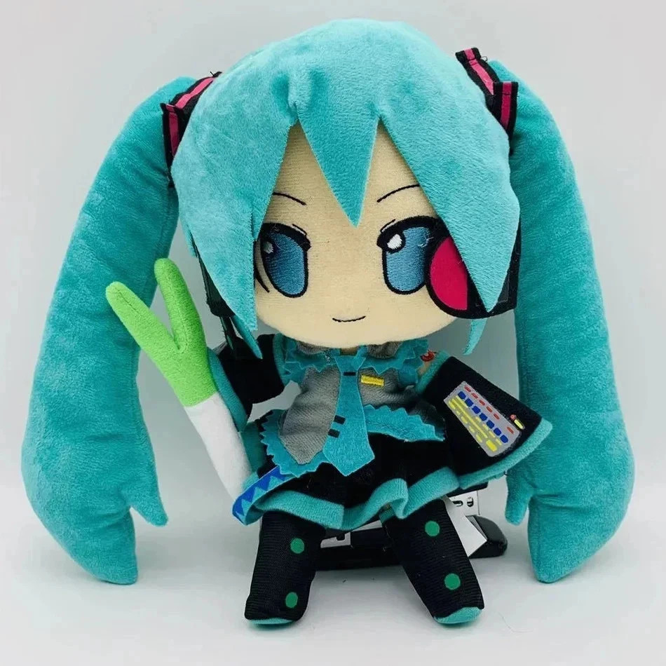 Hatsune Miku Plush Doll 25cm Japanese Anime Stuffed Toy Birthday Gift For Kids