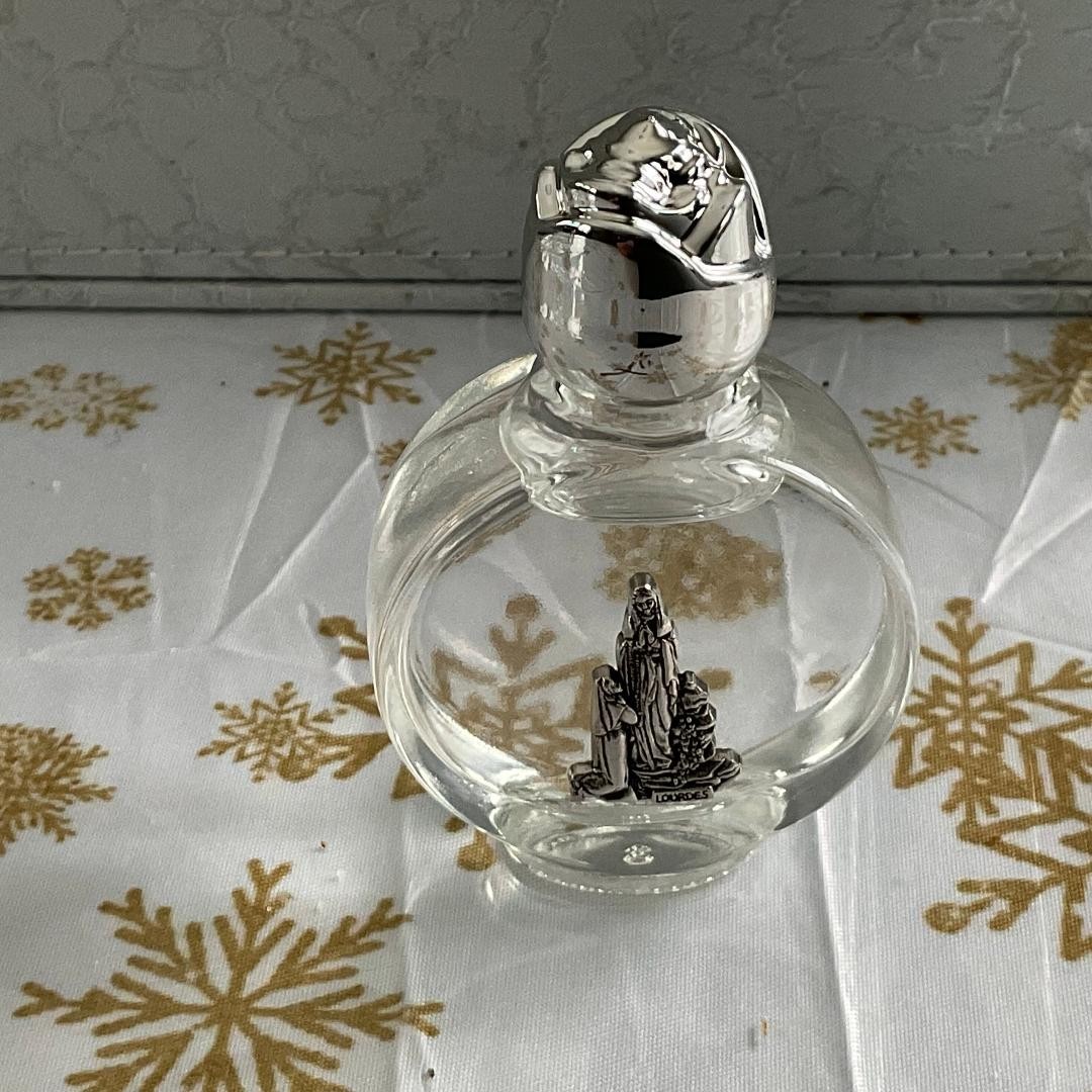 Blessed Lourdes Holy Water 15 ml Glass Bottle Anointed & Blessed by Priest ✝☦✨✨