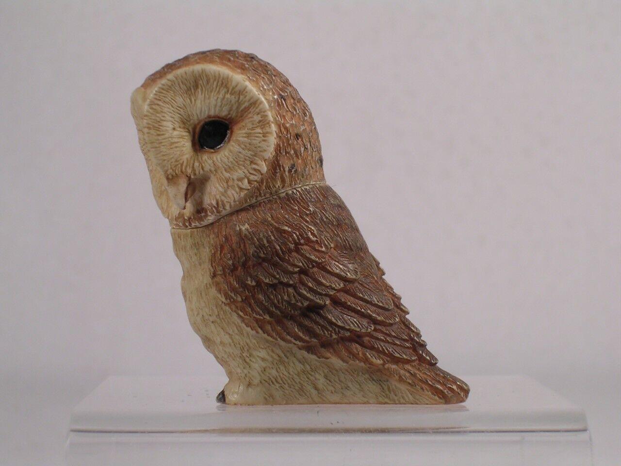 Harmony Kingdom / Ball Pot Bellys / Belly ‘Barn’ Owl – PBZOW7 – New In Box