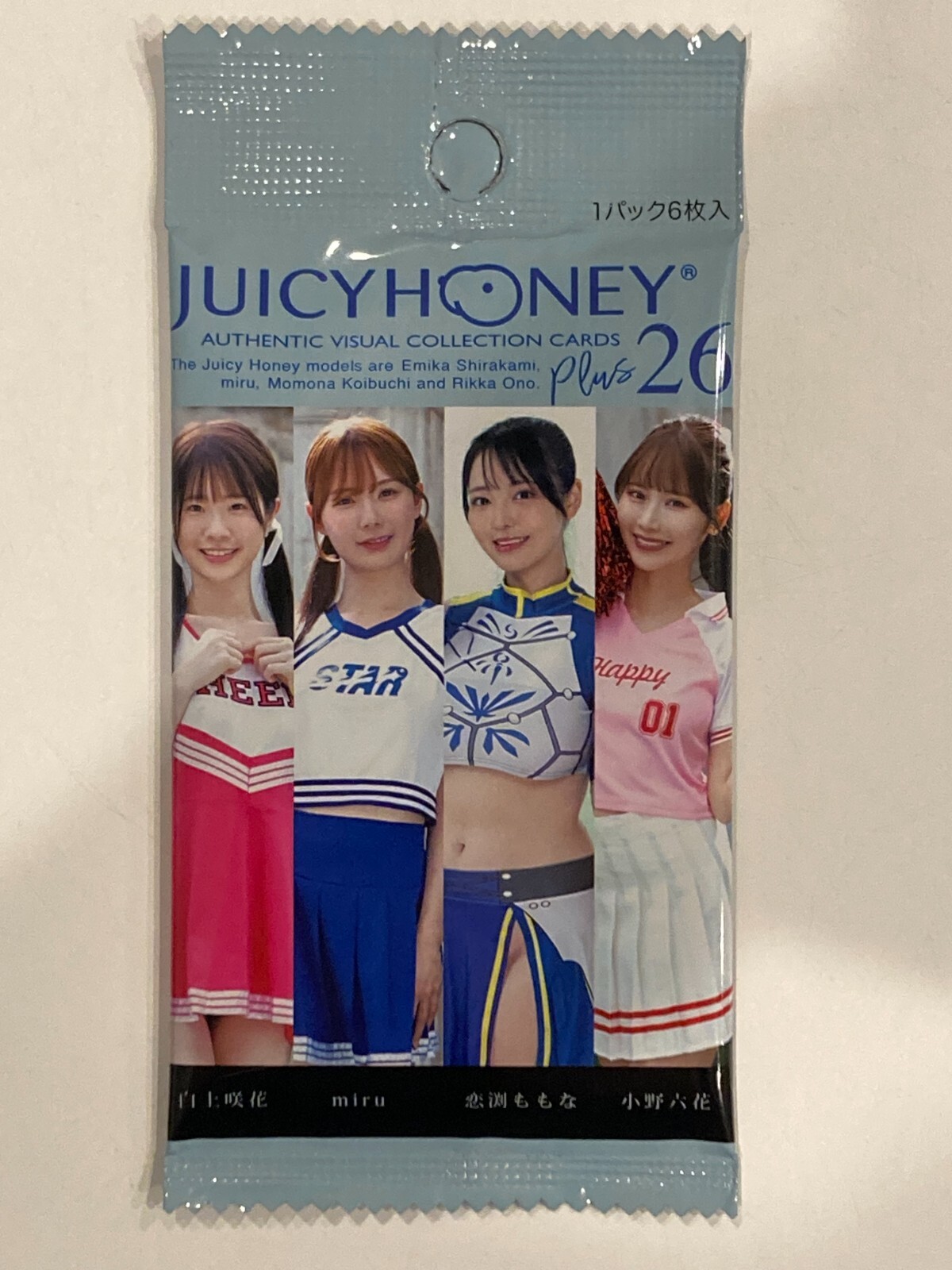 JUICY HONEY PLUS 26 Trading Card 1 pack new Bikini JAPANESE AV IDOL 6 pieces
