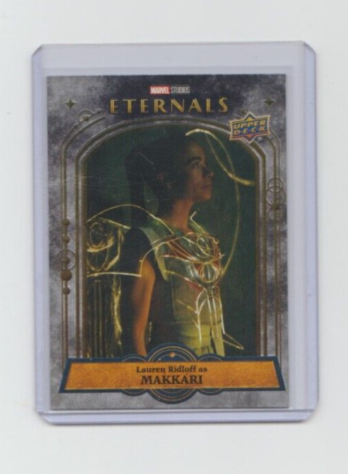 Marvel Upper Deck Eternals Silver Parallel Character Card #80 Lauren Ridloff