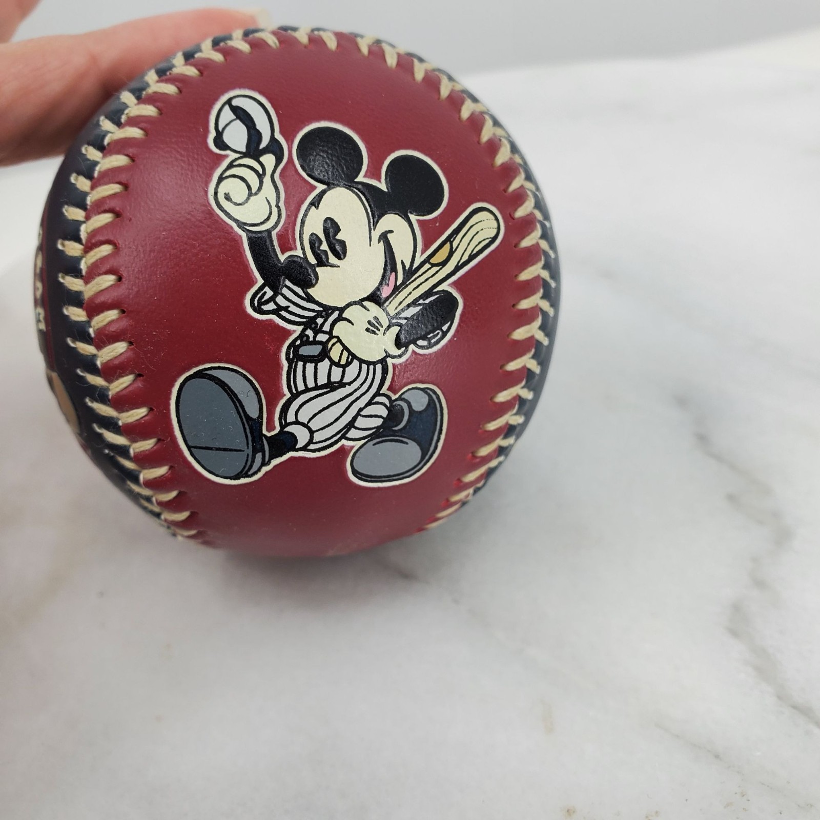 Mickey Mouse Steamboat Mickey All Century Team 1928 Red and Blue Baseball