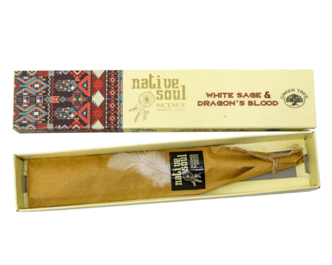 Green Tree Native Soul Incense – Palo Santo & Copal 15gr