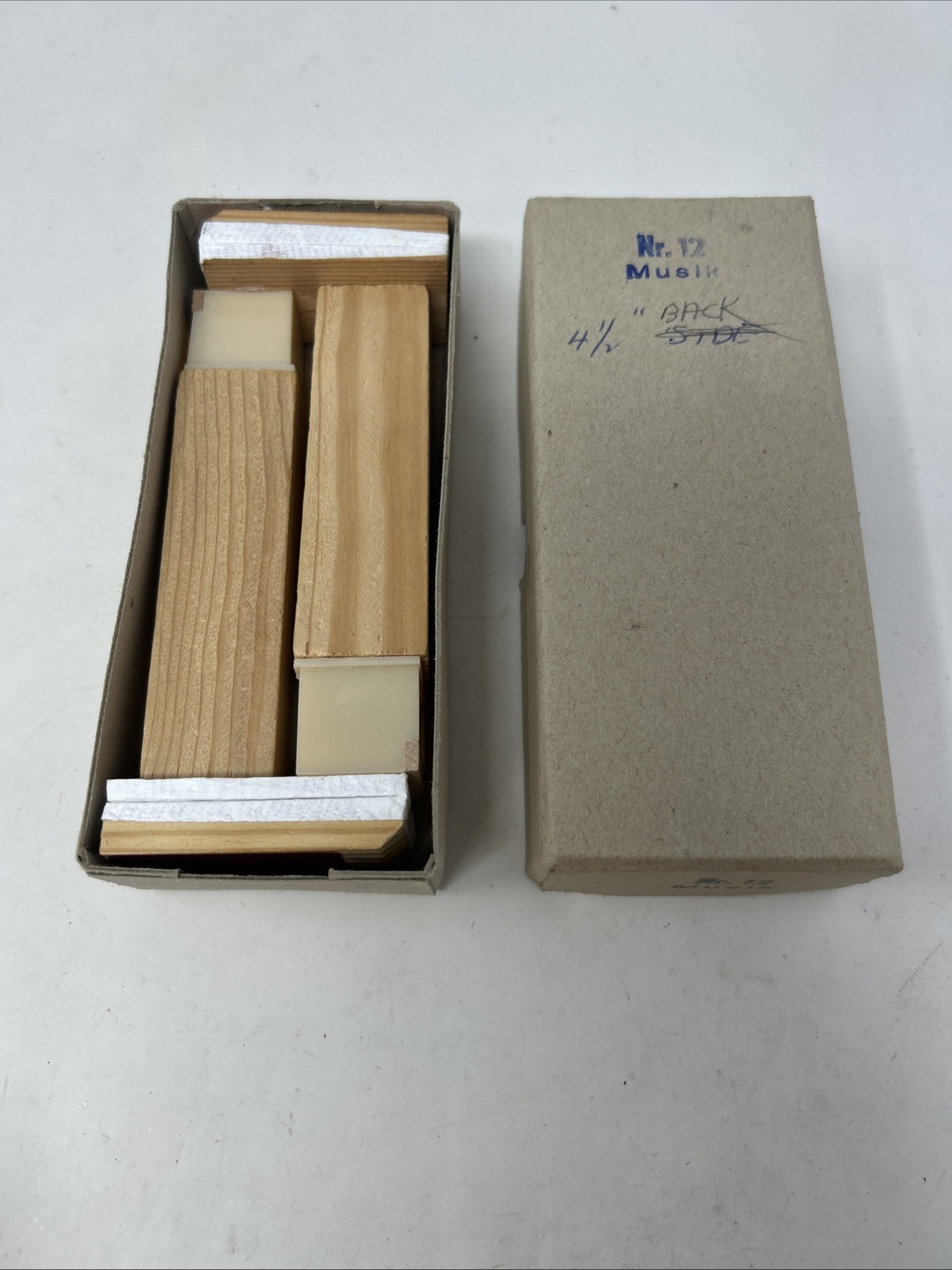 NOS GERMAN VINTAGE Cuckoo Clock Bellows Set of 2 4 1/2″ Tubes Side Opening