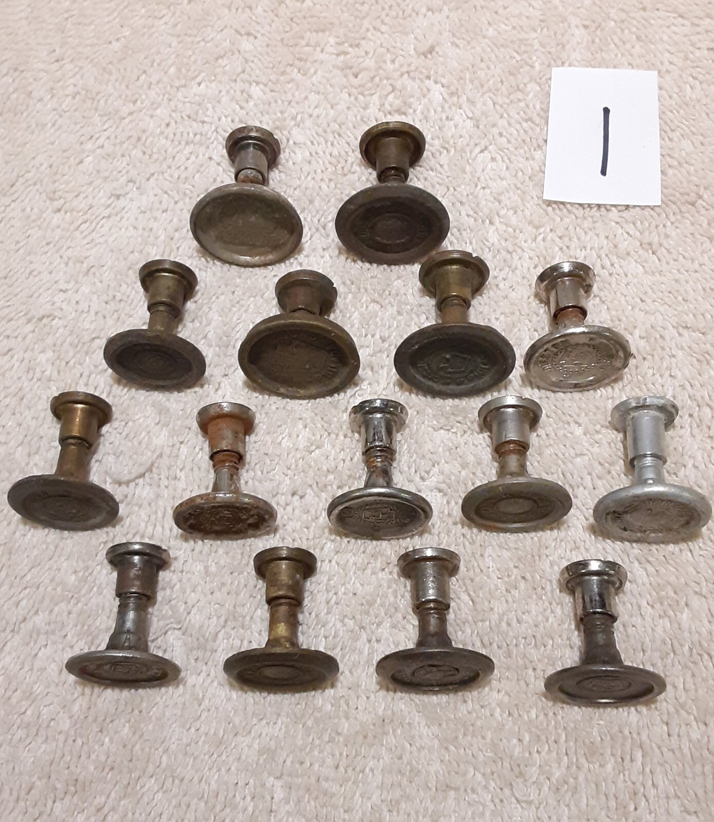 MIXED BRANDS 15 HAND SAW MEDALLIONS MIXED LOTS BRANDS SHIPS FREE