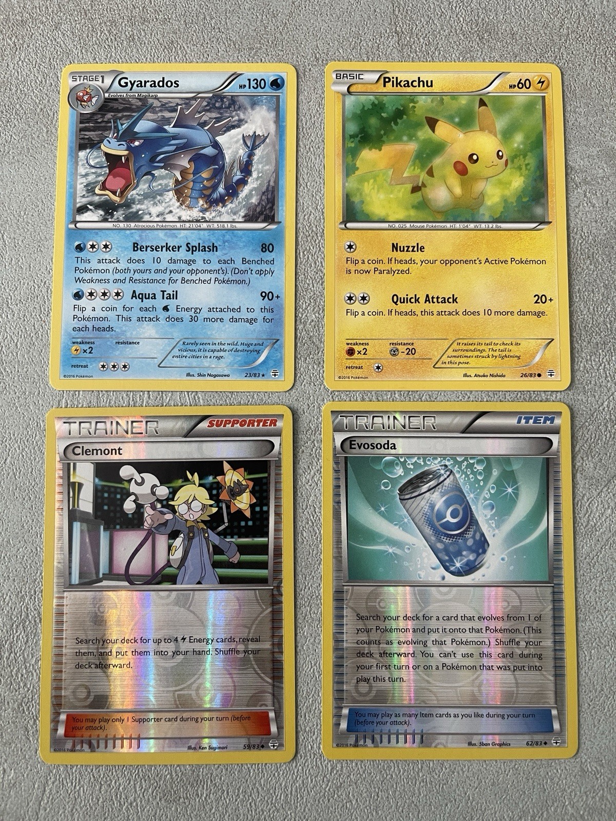 Pokemon Card Bundle Generations 2016 Radiant Collection 31 Cards Inc Holo No Dup