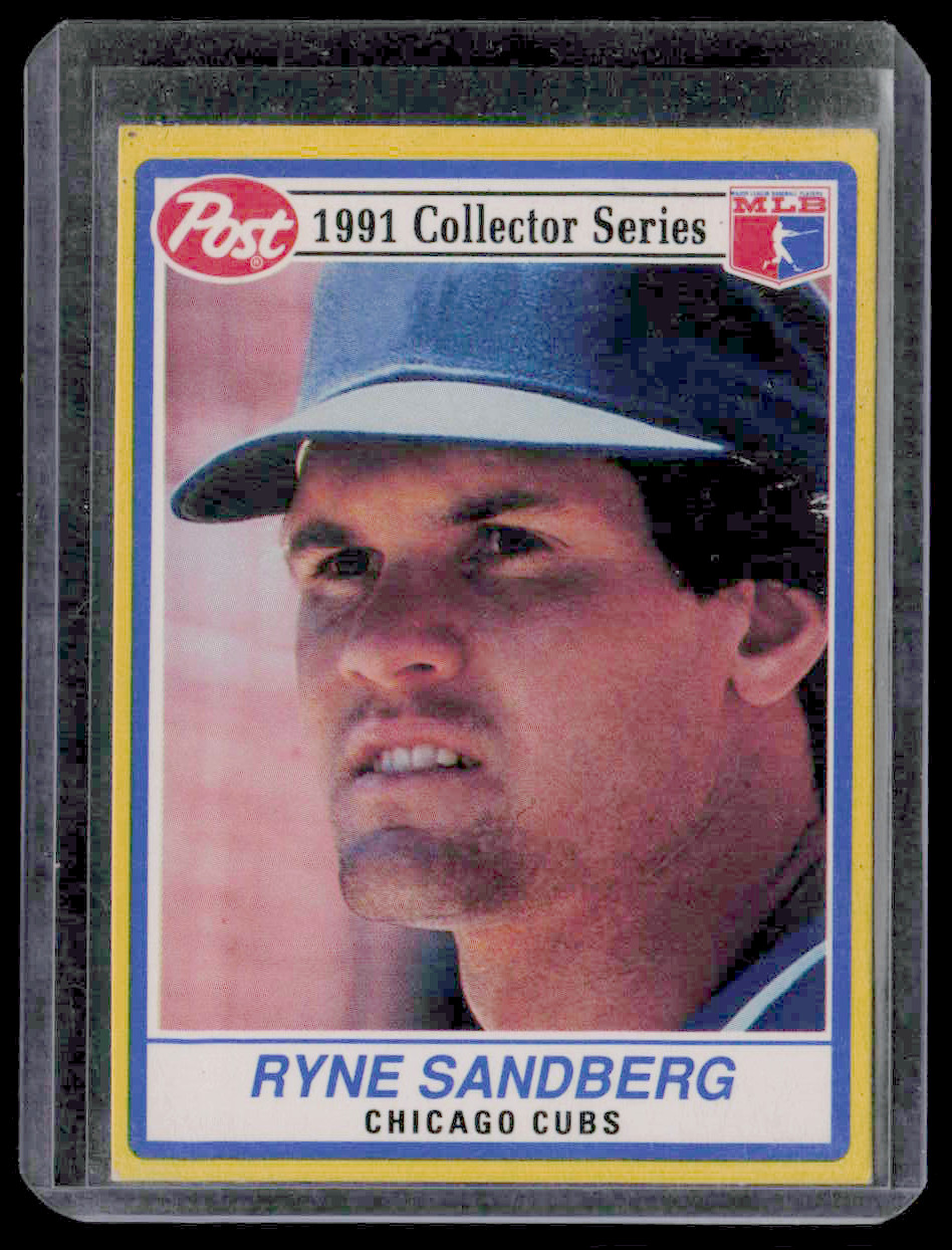 ⚾ 1991 Post Ryne Sandberg #16 of 30 Chicago Cubs Vintage 🔥