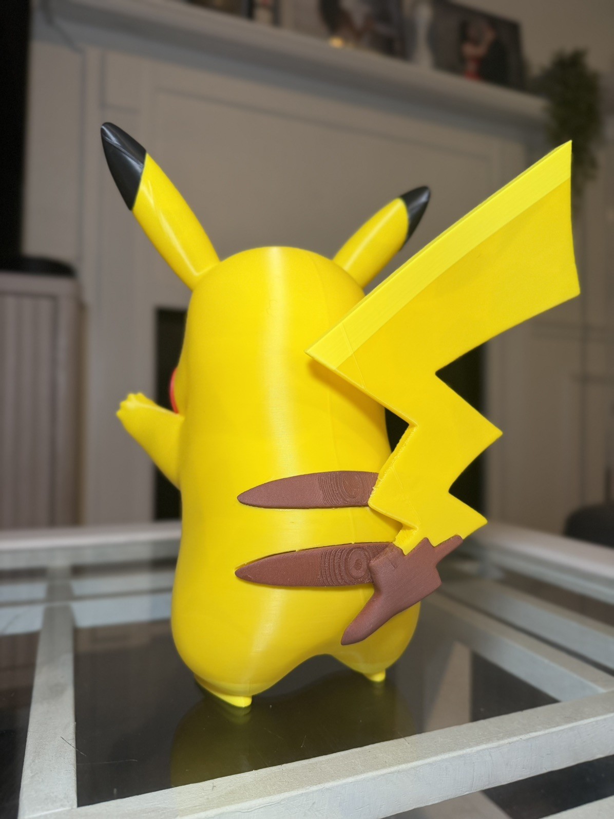 NEW ** LARGE ** Trapped Grumpy Window Pokémon Pikachu 10” 3D Print ⚡️