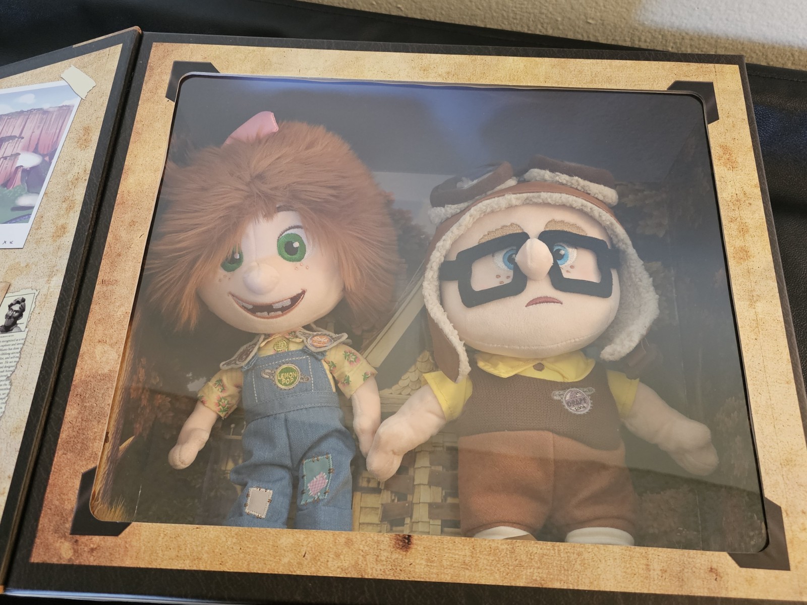 Disney Pixar Up Carl & Ellie Plush Set LE 300 D23 Expo 2019 NEW