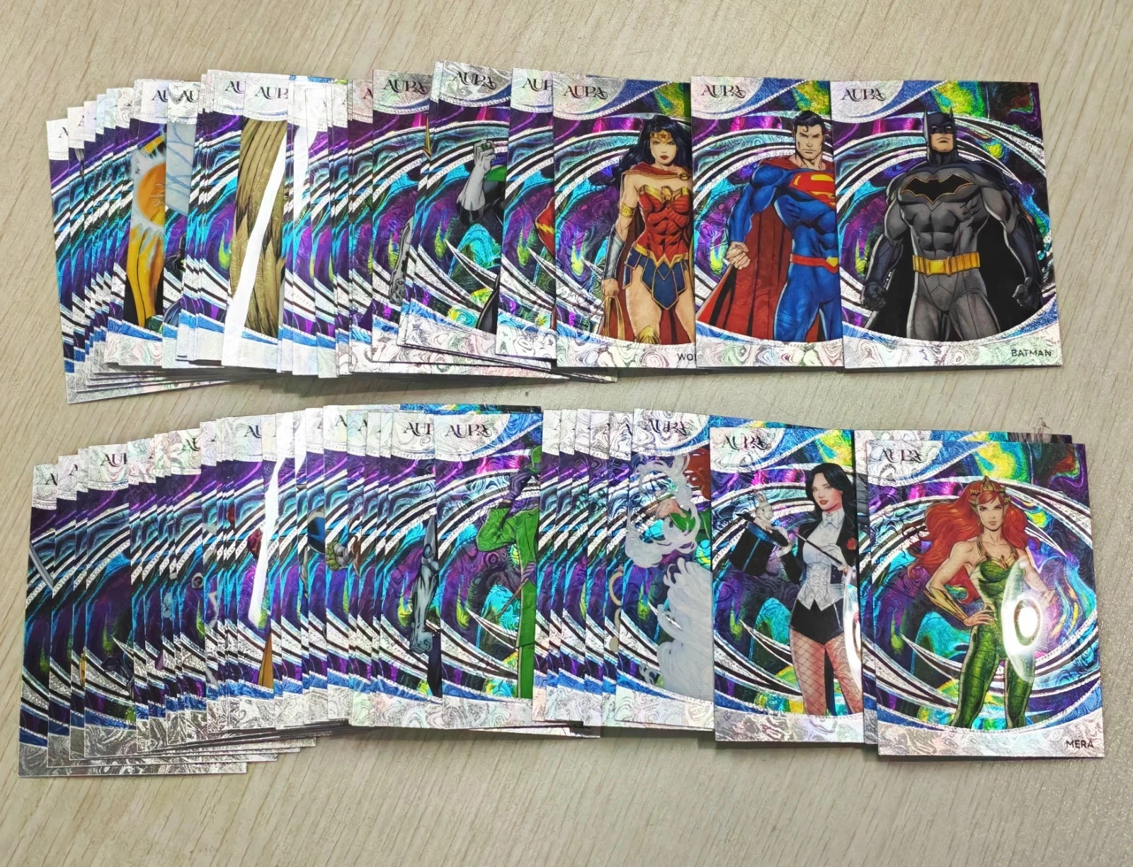 2025 Kakawow Aura DC Base Full Set #1-64 Batman Superman