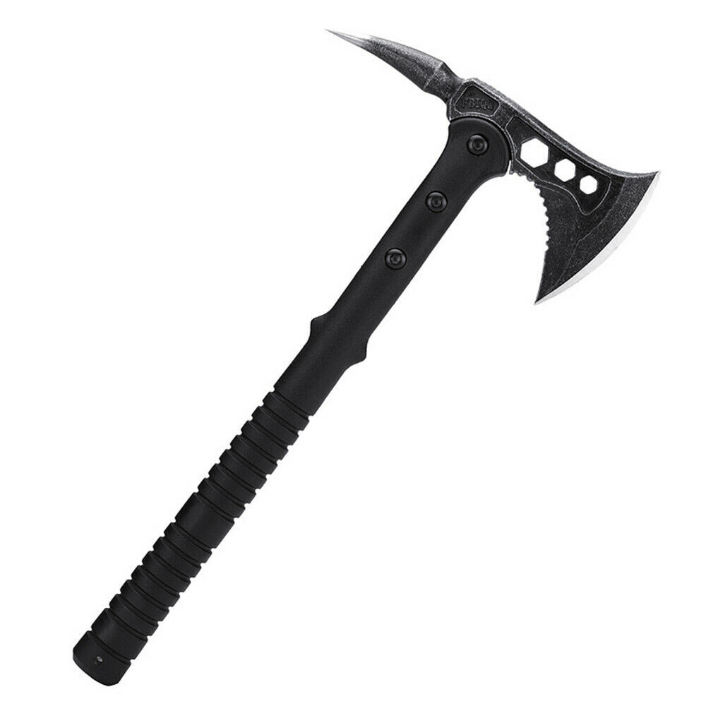 16″ Survival Tomahawk Camping Throwing Axe Hatchet Hunting Tactical+Nylon Sheath