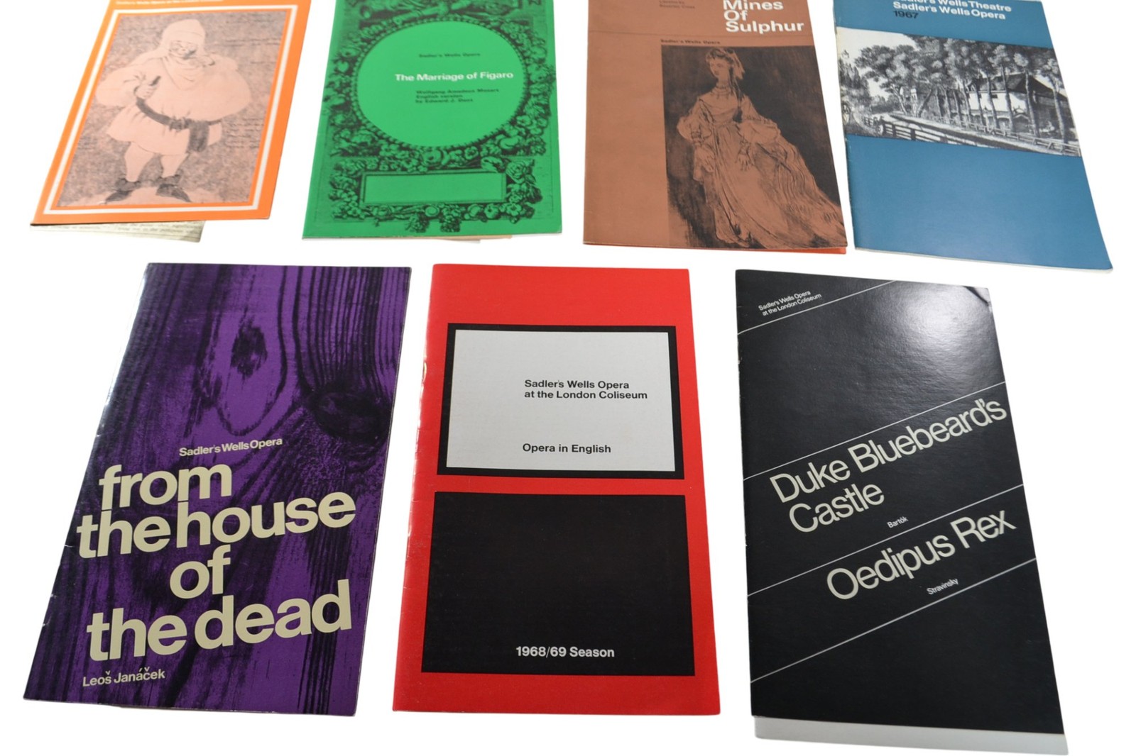 Sadler’s Wells Opera Programmes Collection The Marriage of Figaro Vintage