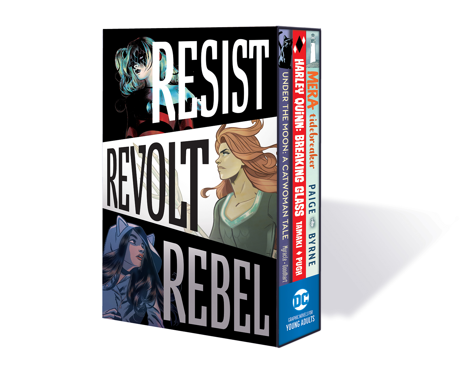 DC Graphic Novels for Young Adults Box Set 1-Resist. Revolt. Rebel. [Paperback]