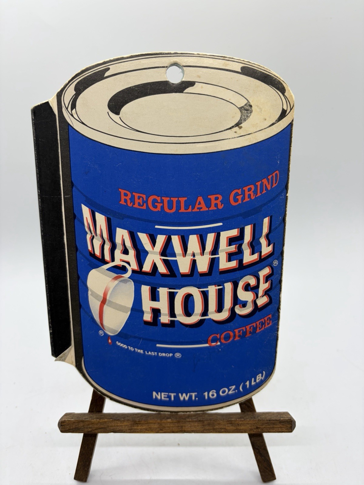 Maxwell House Coffee Can-Temporaries Note Pad 1970s Vintage Cool
