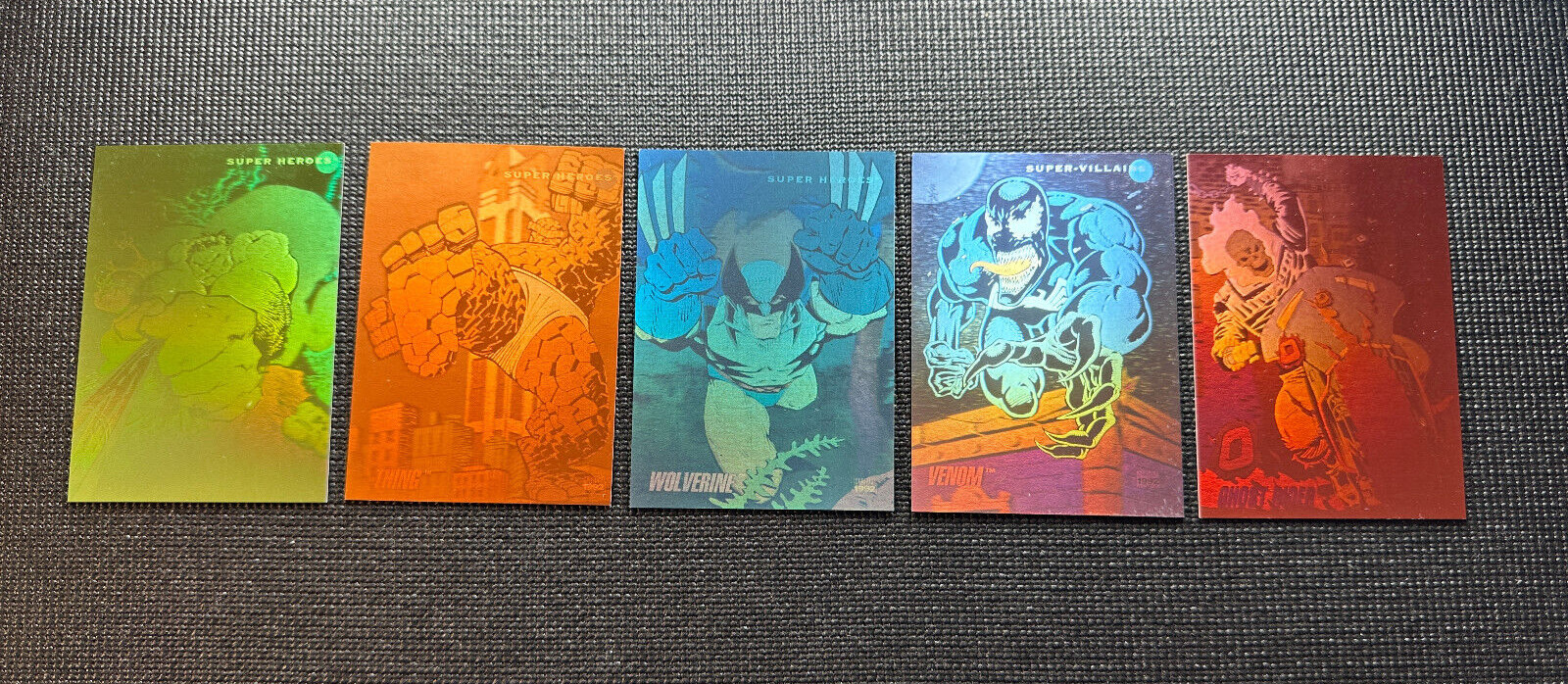 1992 Marvel Universe Series 3 – Holograms – Complete Set of 5
