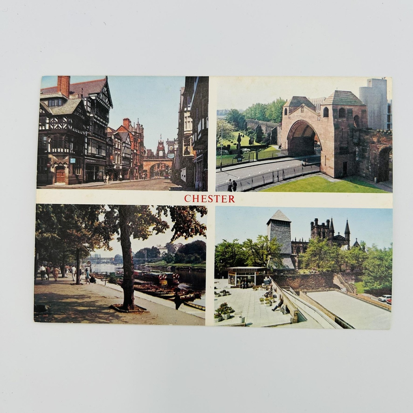 Vintage Judges Ltd Chester Colour Photochrome Postcard Standard 5.5×3.5in