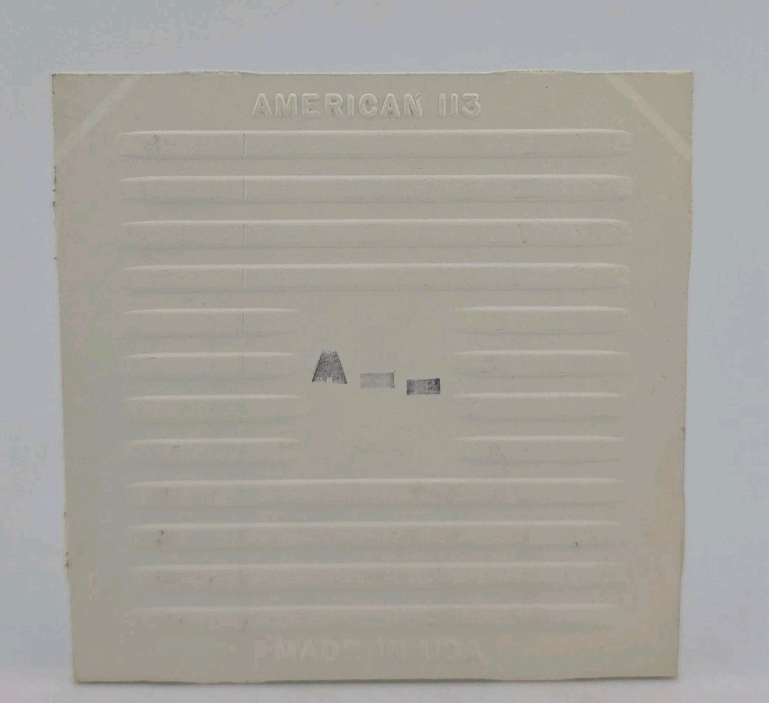 Vintage American Olean Ceramic Tile: Turquoise Flat 4.25″ X 4.25″ NOS