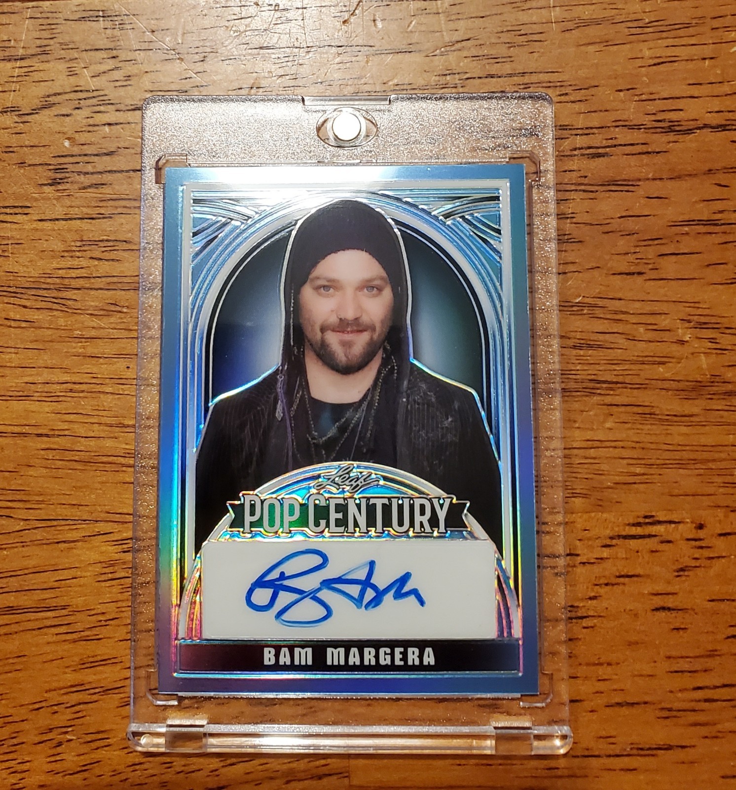 Bam Margera /20 2024 Leaf Metal Pop Century #BA-BM1 Jackass Rare MTV Promo