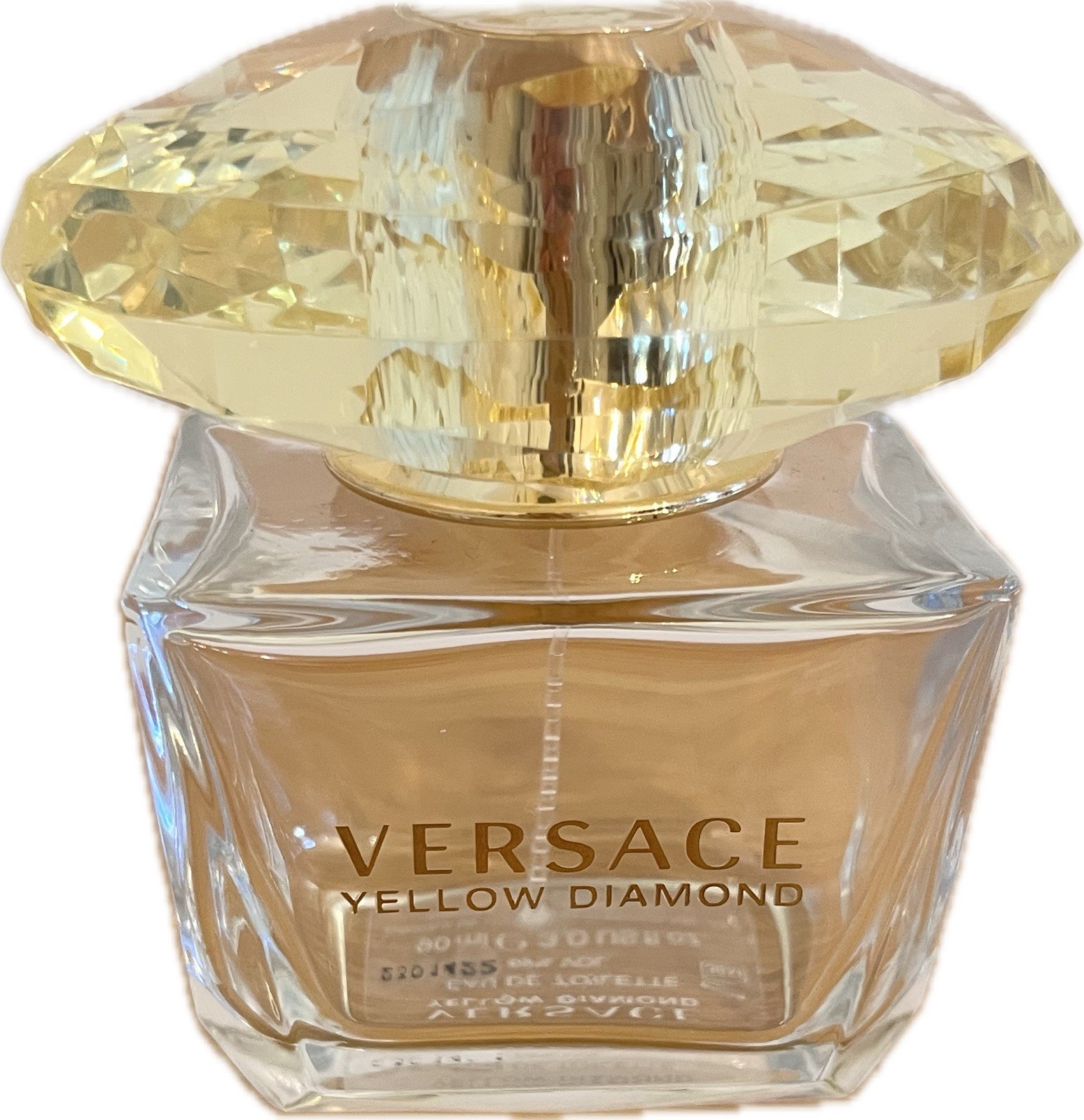 Versace Yellow Diamond Eau de Toilette 90ml Glass “Empty Bottle” 3oz