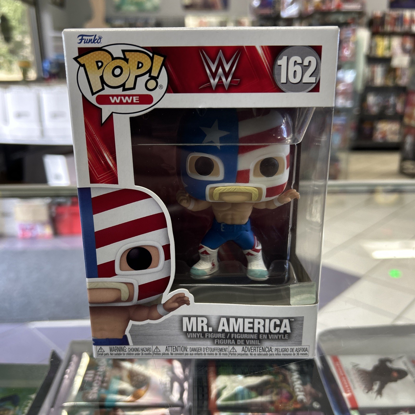 2024 Funko Pop! WWE 162 Hulk Hogan Mr America Vinyl Figure