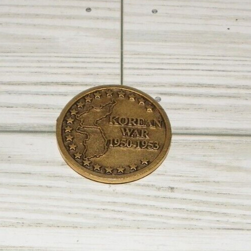 KOREAN WAR 1950-1953 PROUD TO HAVE SERVED – LEST WE FORGET MEDAL / COIN