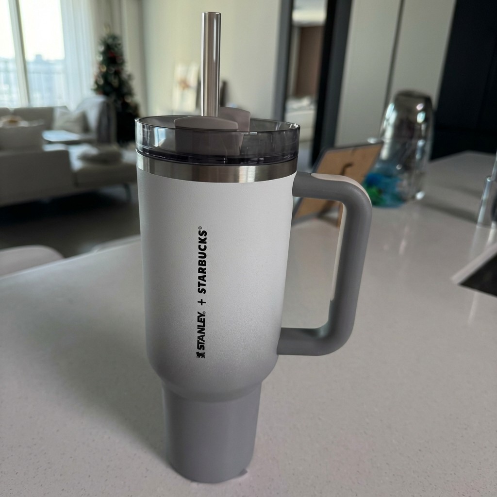 Starbucks Korea 2024 SS Stanley Gray Quencher Tumbler 1183ml 40 fl oz