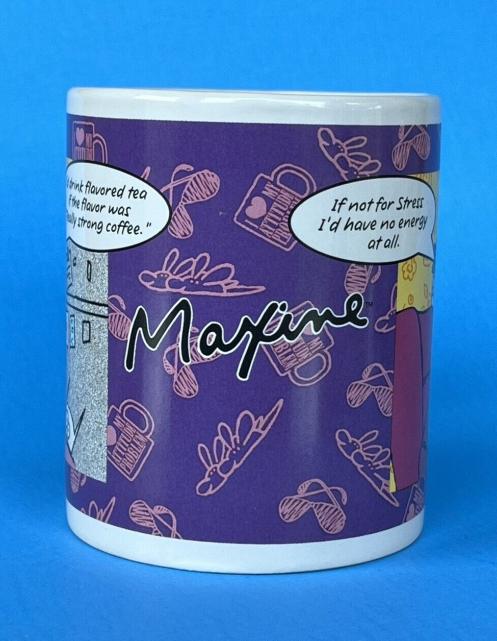 Hallmark Maxine I’d Drink Flavored Tea If It Tasted Like Coffee Cup Mug 31808