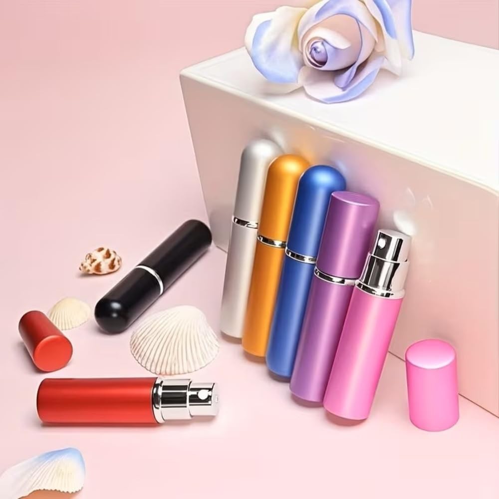 4 Pcs Refillable Perfume Atomizer, Travel Perfume Bottle Refillable and Leak-Pro