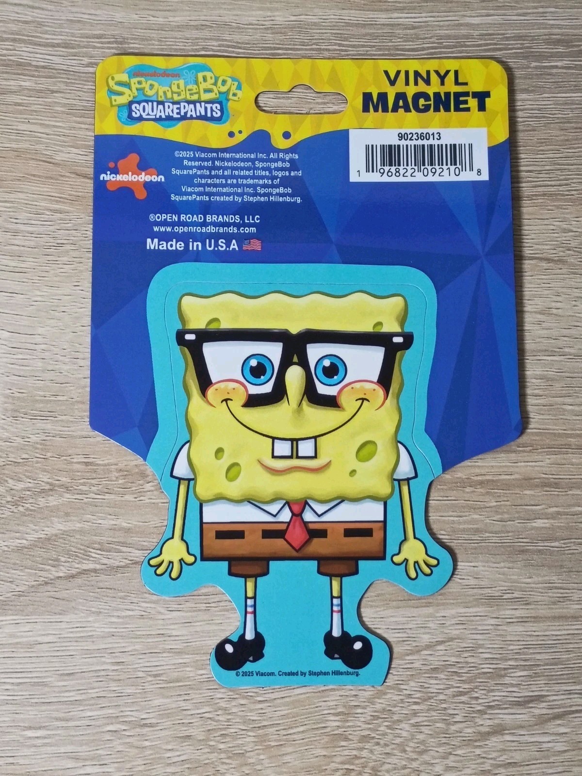 3.5″ NERD SPONGEBOB Vinyl Magnet Decal Nickelodeon Weather Resistant
