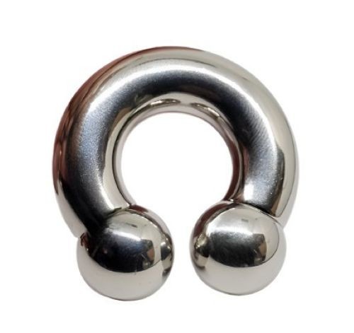 00g 3/4 inch Big 19mm Ball Prince Albert Weight Ring 316L Surgical Steel Public