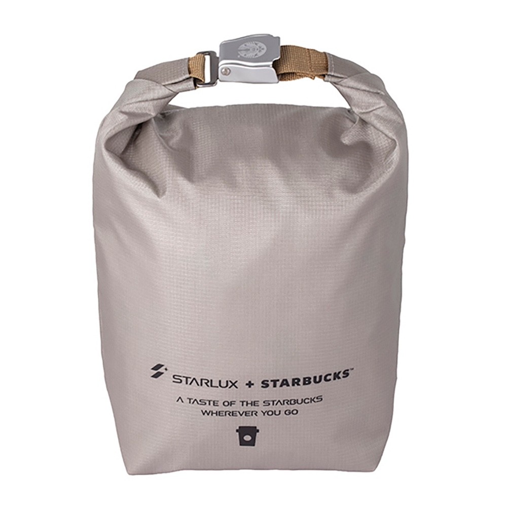 STARLUX + STARBUCKS Taiwan exclusive seal belt buckle foldable pouch