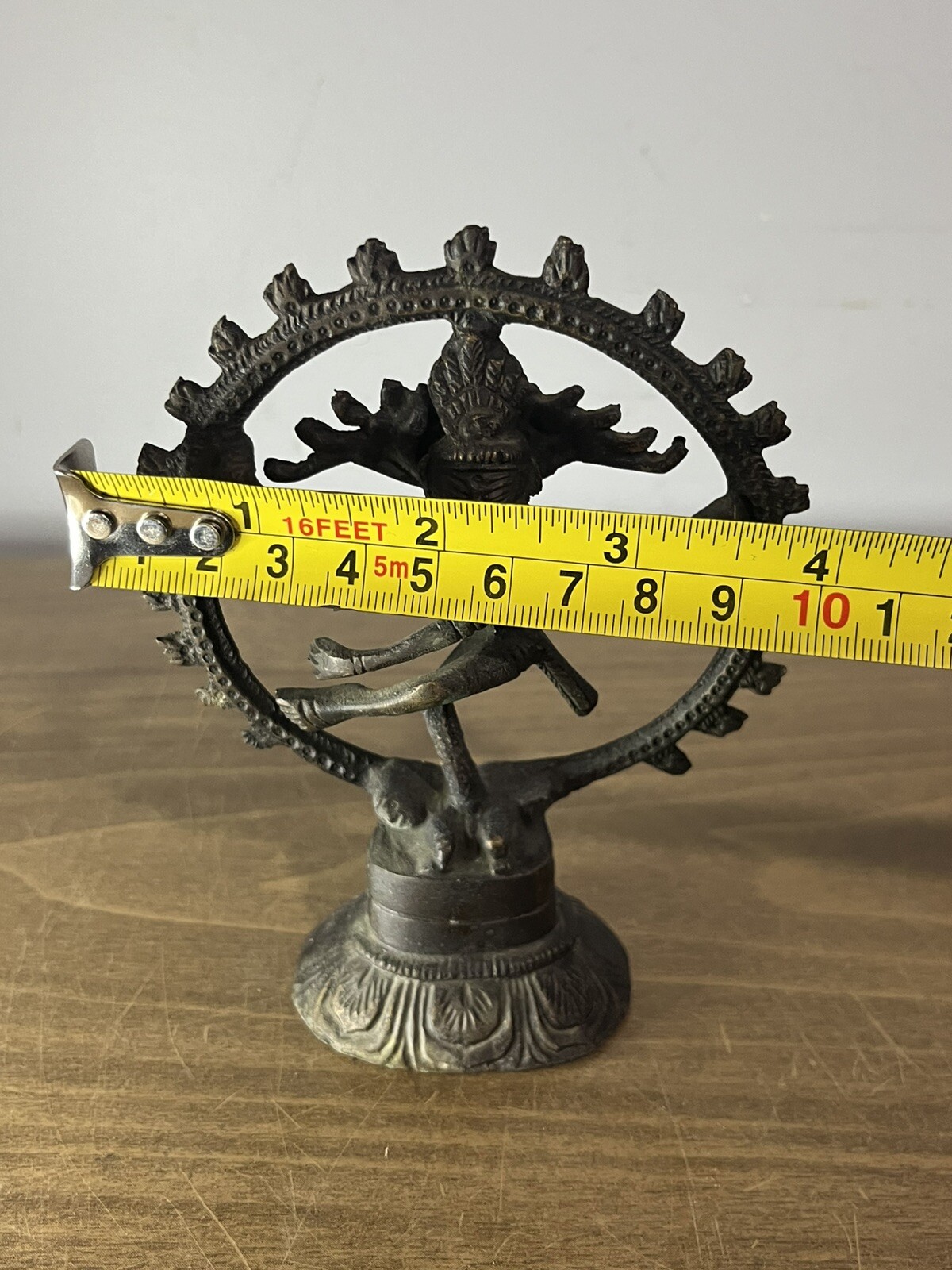 Vintage Brass/ Bronze Dancing Lord Shiva Figurine