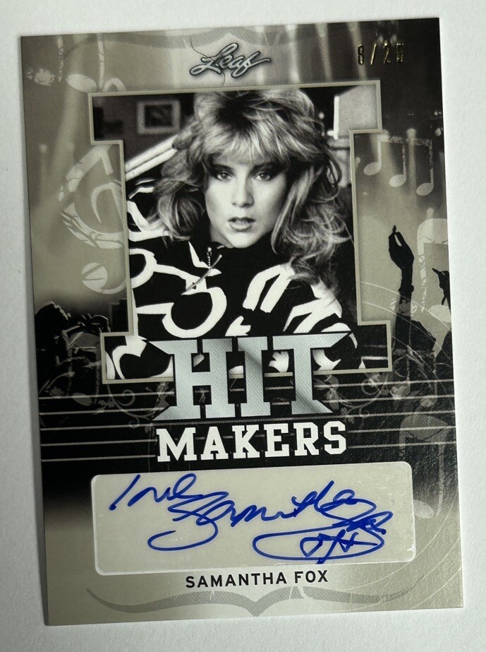 2016 Leaf Hit Makers Samantha Fox Auto 8/25