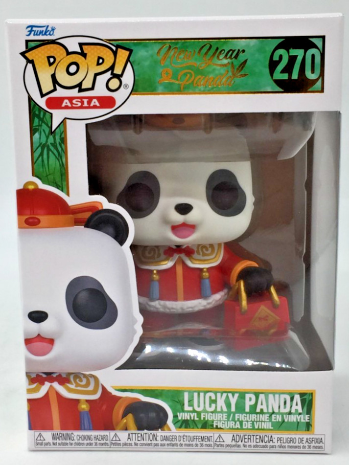 Funko Pop! Asia New Year Panda Lucky panda #270 With Pop Protector USA Seller