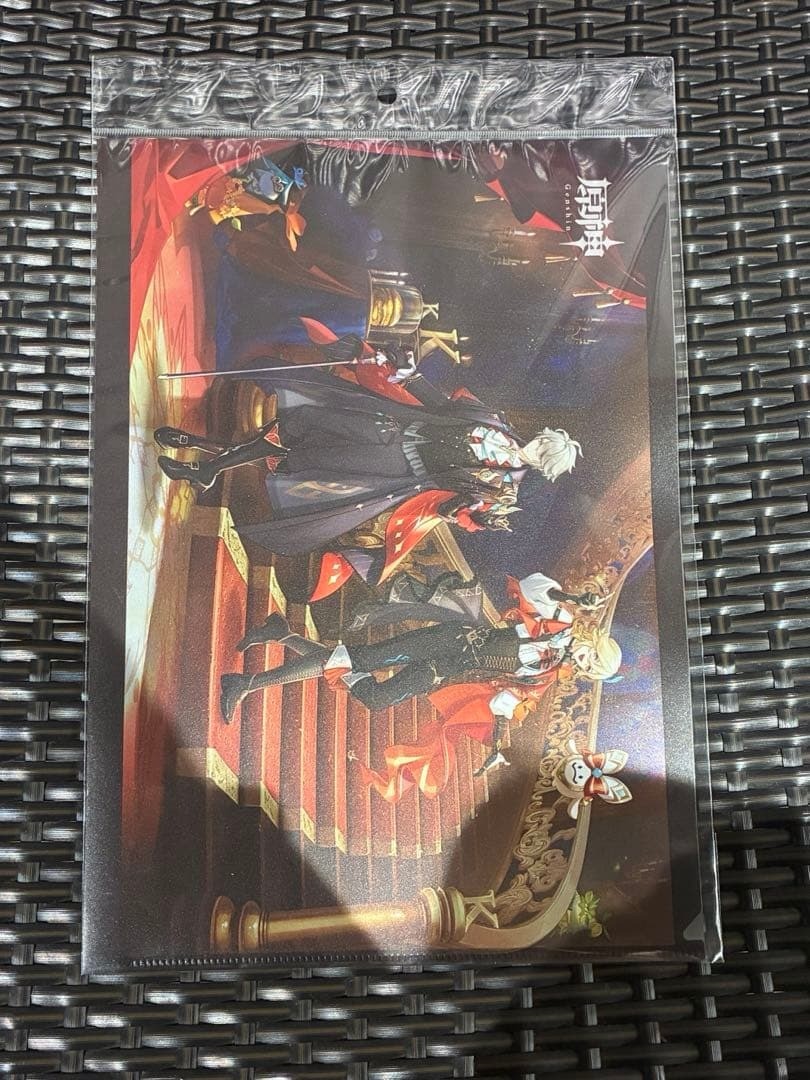 Genshin Impact KFC Collaboration Kaveh Alhaitham Clear File Folder A4 Official