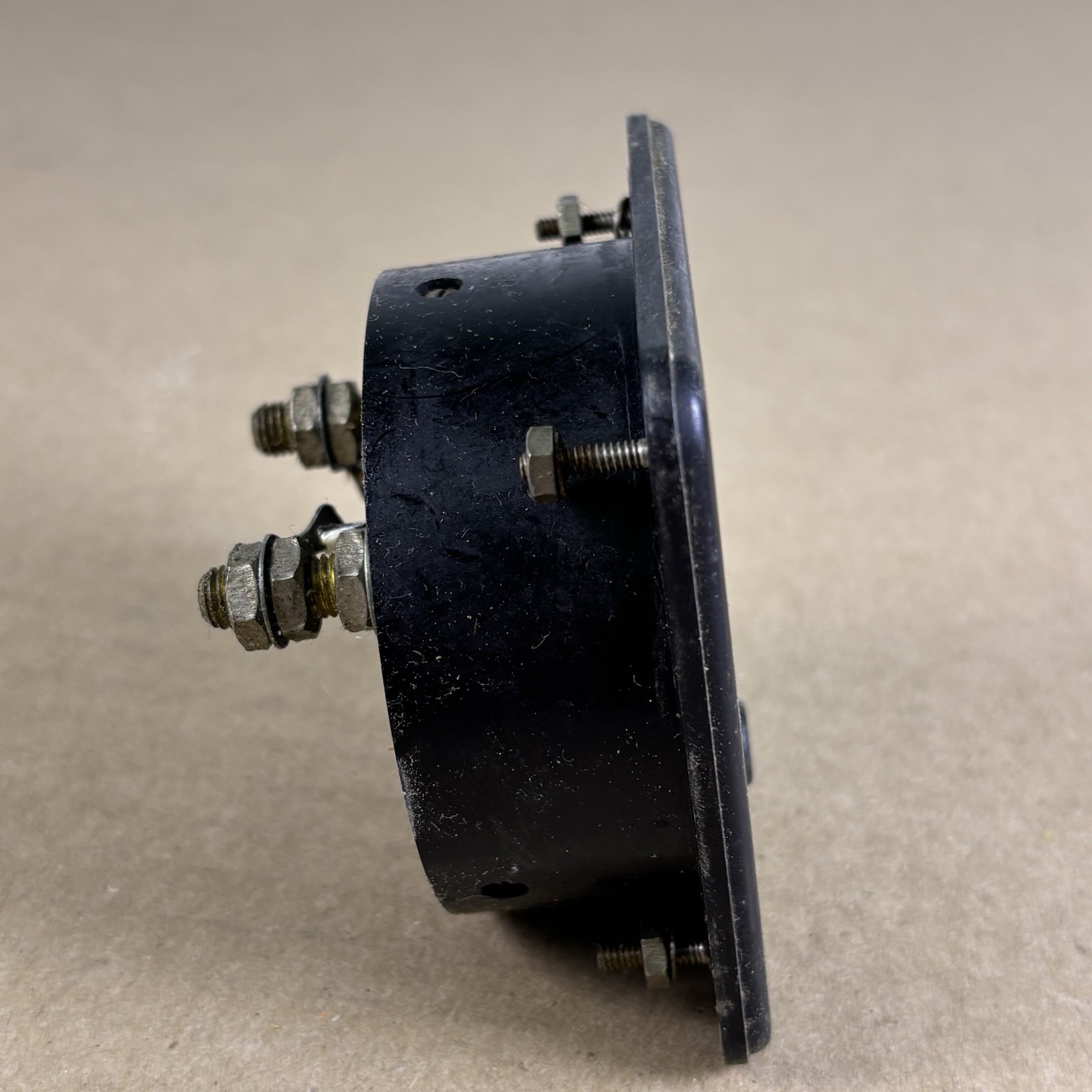 Weston Electrical Mod 301 Panel Meter Gauge Relative Output 0-8 & Microns 0-500