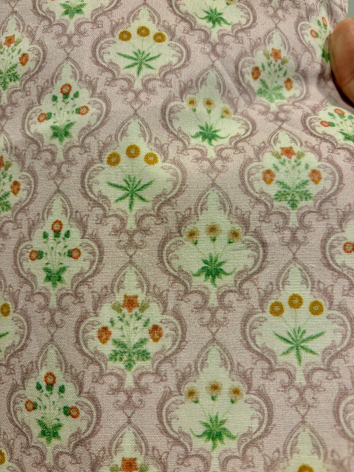 Retro Cotton Patchwork Fabric 1 Yard Quilting Craft – Cottage Floral