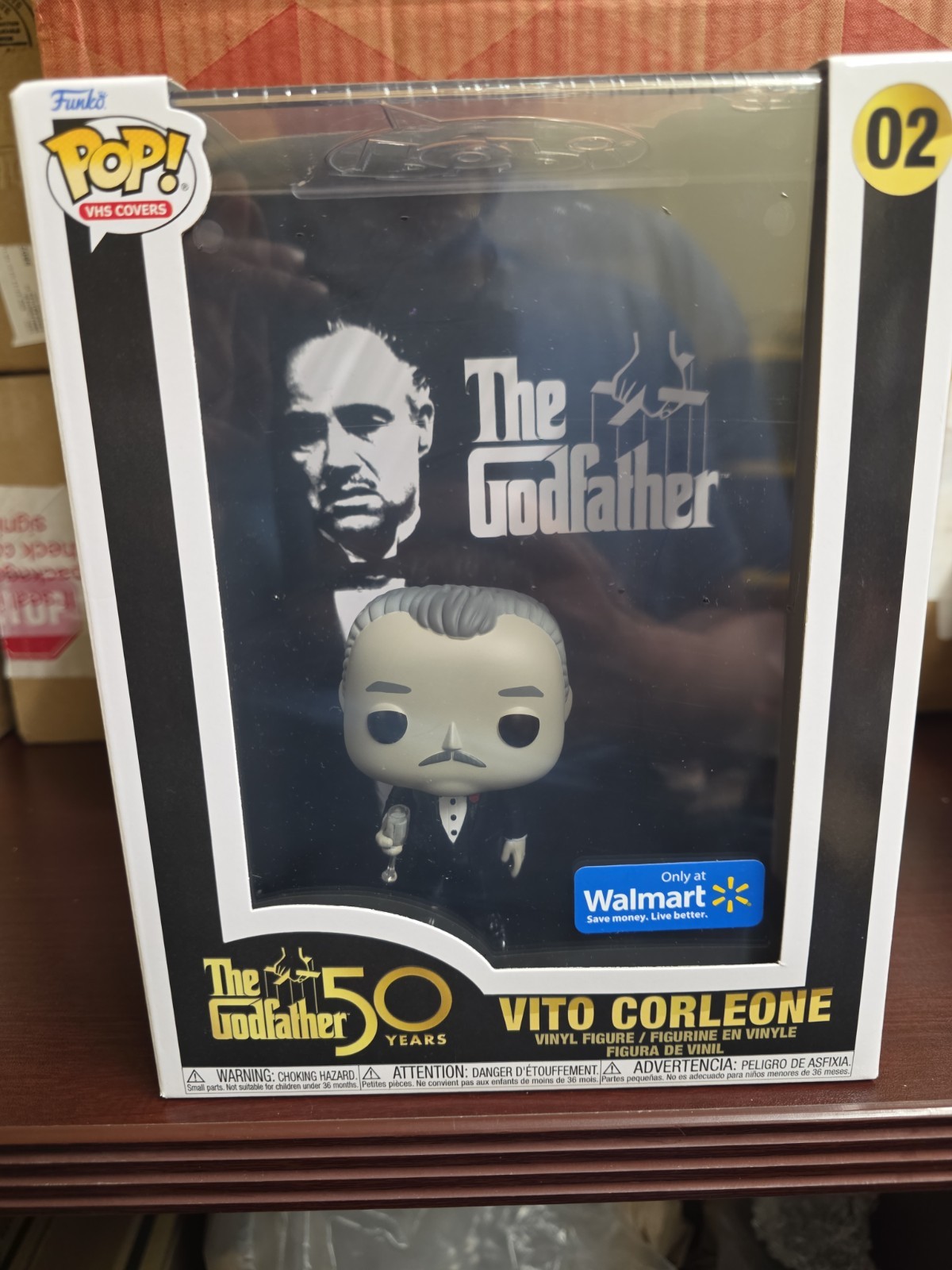 Funko Pop! VHS Covers – Vito Corleone #02 The Godfather Walmart Exclusive NEW