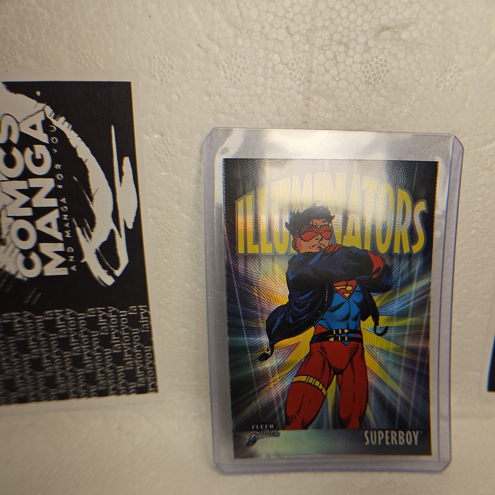 Superboy “Illuminators” Insert/Short Print 2025 Fleer Brilliants Superman