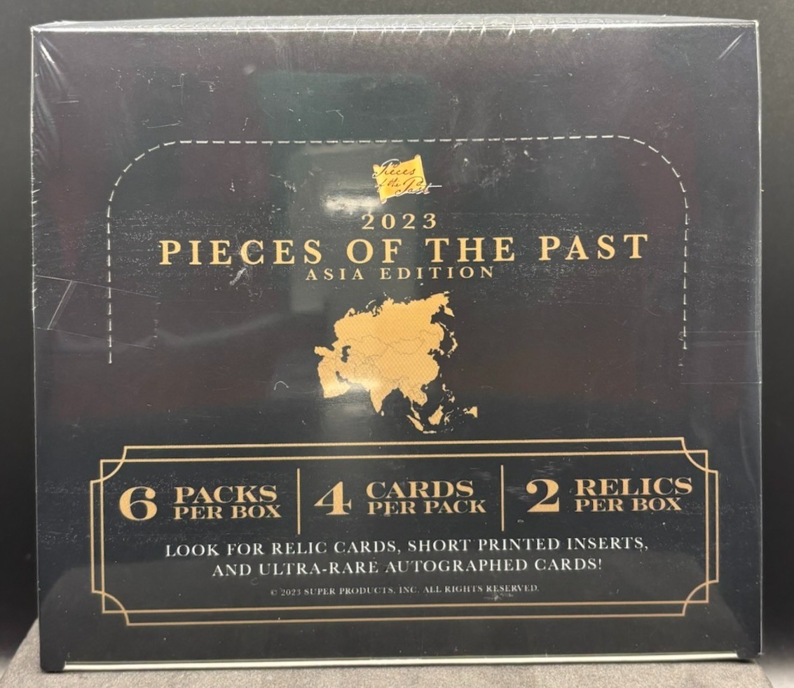 2023 Pieces of The Past Asia Sealed Hobby Box 6 Packs 2 Relics SSP Autos Ohtani