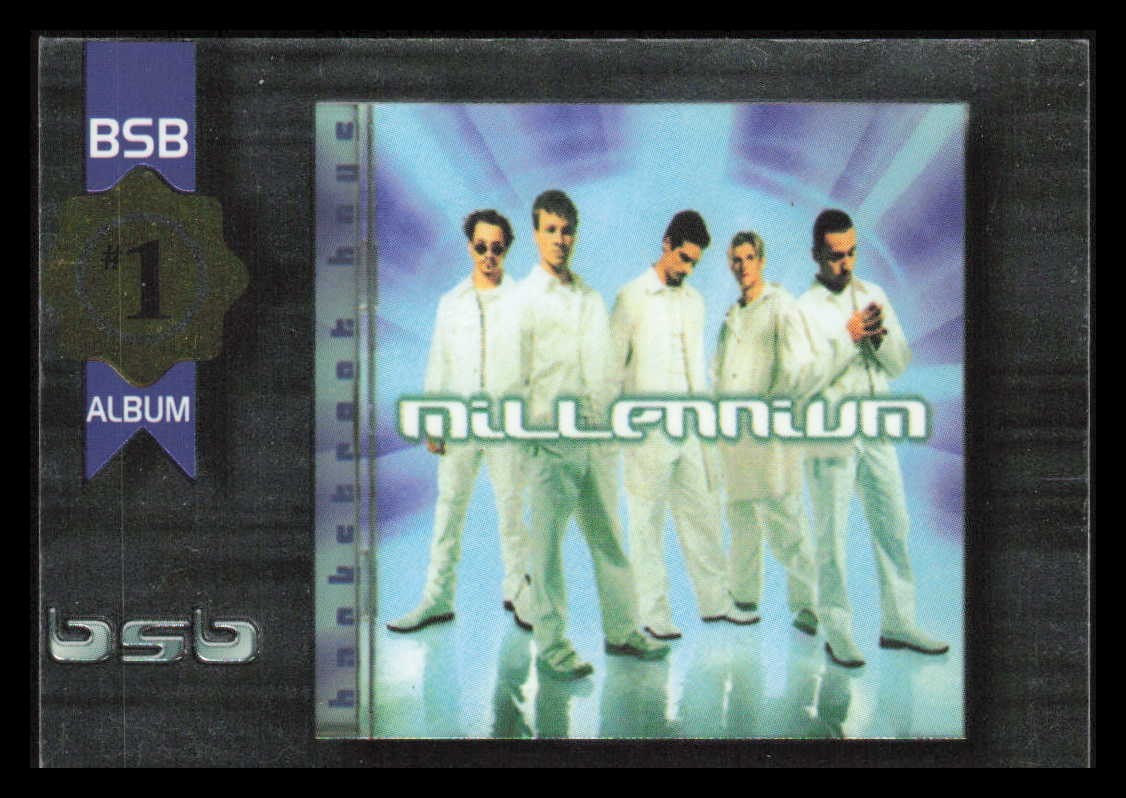 2000 Winterland Backstreet Boys Black & Blue Music Chase Cards You Pick READ