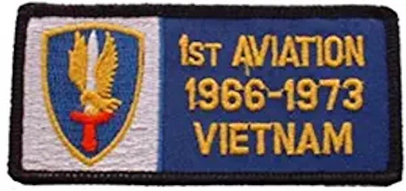 EagleEmblems PM0316 1st Aviation Vietnam Patch 4.25″