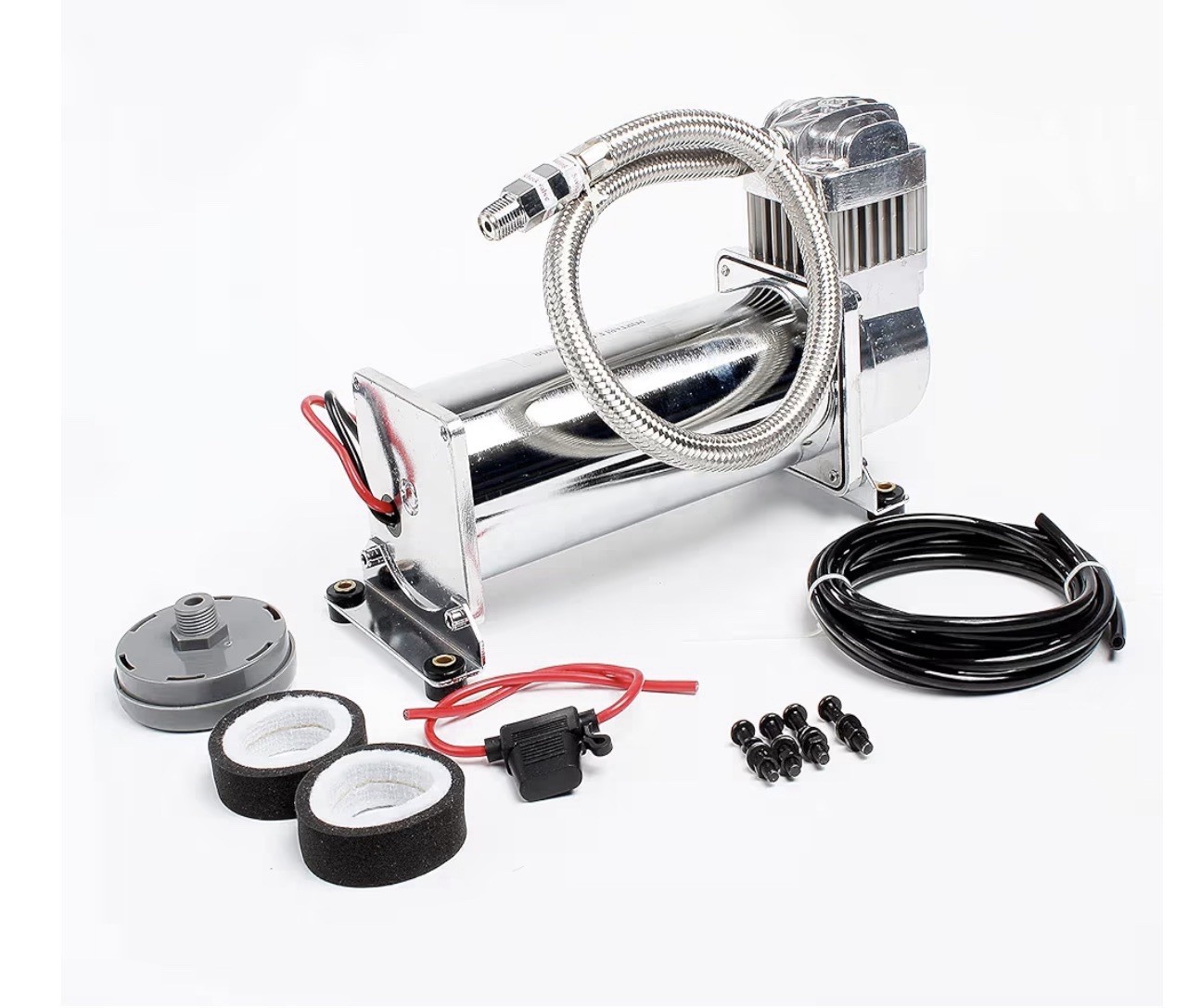 Heavy Duty Onboard 12V Air Compressors 200 PSI with Remote Mount Kit | Universal