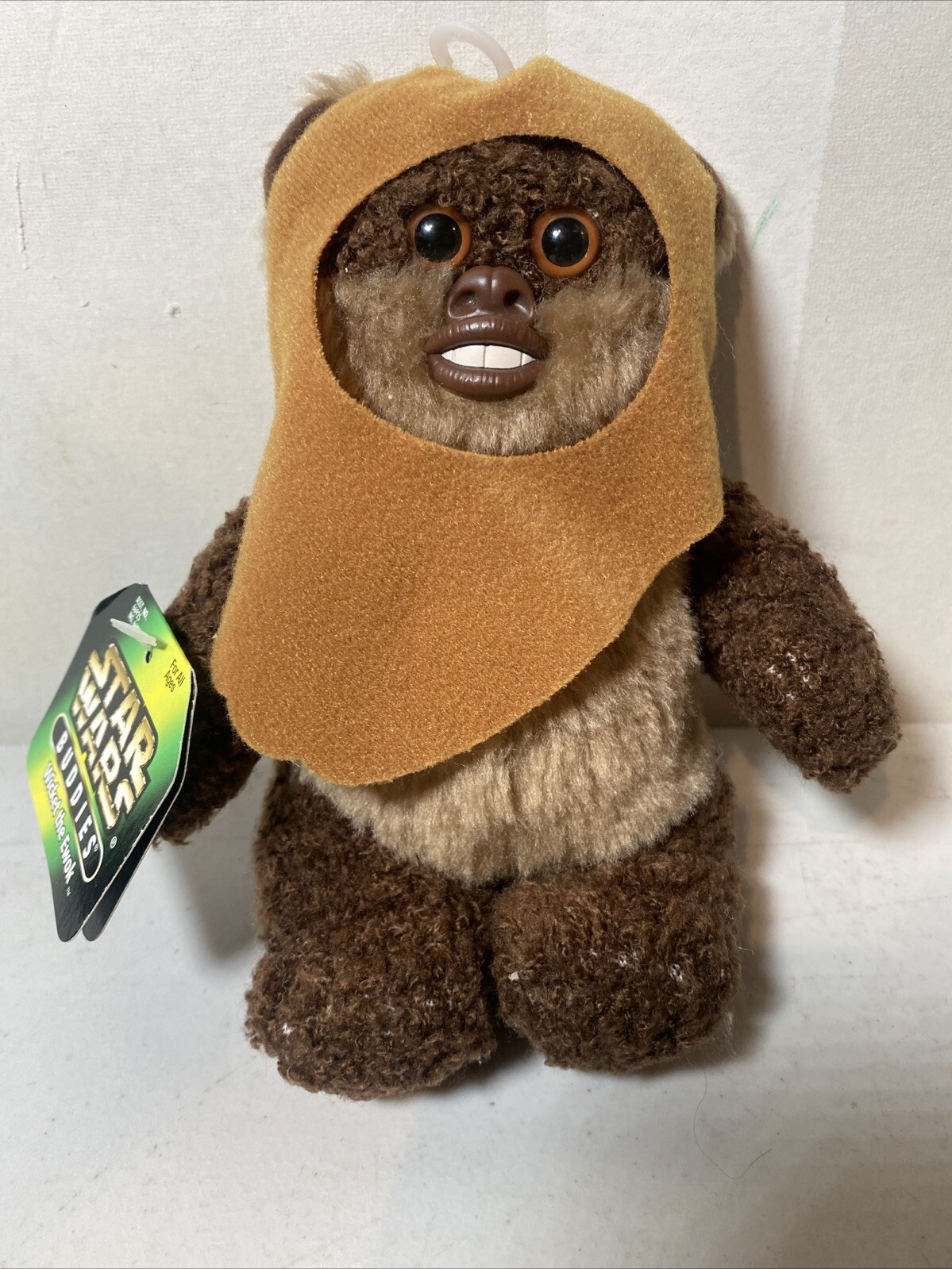 Vintage 1997 Kenner Star Wars Buddies Wicket The Ewok Beanie Plush *NEW w/ TAG*