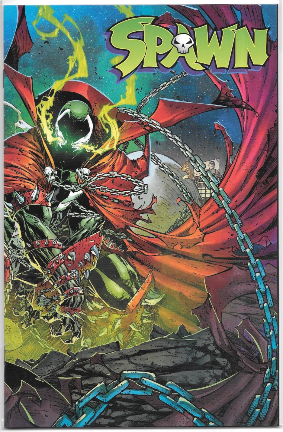 SPAWN #361 TODD MCFARLANE WONDERCON 2025 WRAPAROUND VARIANT COVER RARE HTF IMAGE